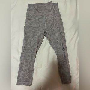 Lululemon Align 25’ inseam Grey Leggings